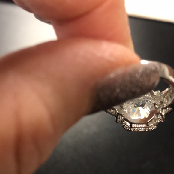 PARK LANE “BRILLIANT” GENUINE CZ RING SIZE 7 - Picture 5 of 10